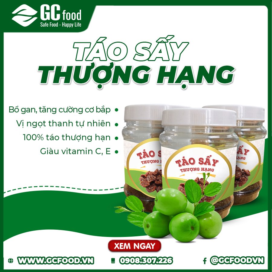 GCFood Táo sấy thượng hạng